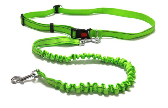 Magebelte Hund Løpebelte Elastisk 80-140Cm Klikklås