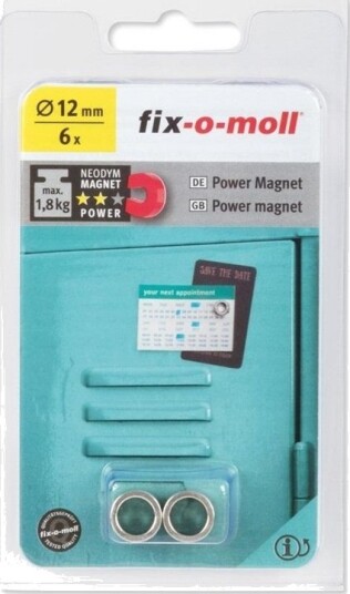 Tre Eske Magnet Ring 3562809 6 Stk Tre Eske Magnet Ring 3562809 6 Stk