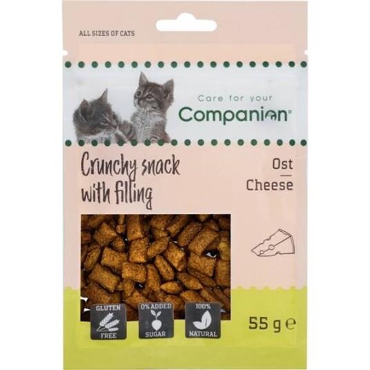 Cruchy Snacks Med Ost Til Katt