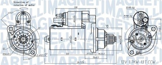 MAGNETI MARELLI 063721508010 Starter MAGNETI MARELLI 063721508010 Starter