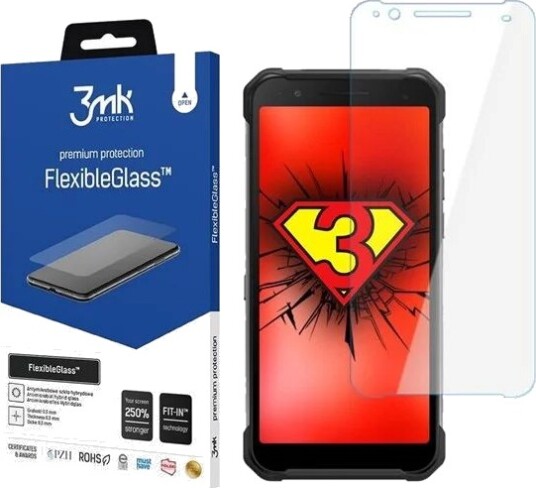 3mk FlexibleGlass hybrid glass on Hammer Construction