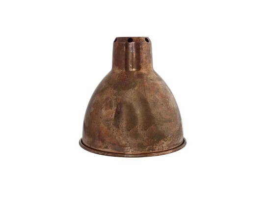 DCW - Skjerm XL Round Ø220 Raw Copper Lampe Gras