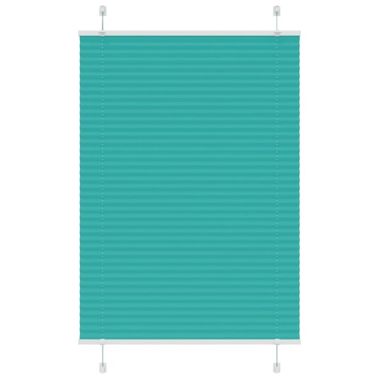 plisségardin Bensin Grønn 100x150 cm Stoff Bredde 99,4