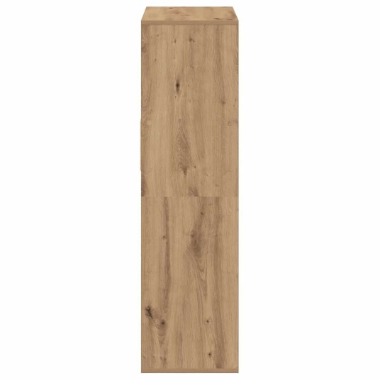 Bokhylle artisan eik 66x31x112 cm konstruert tre