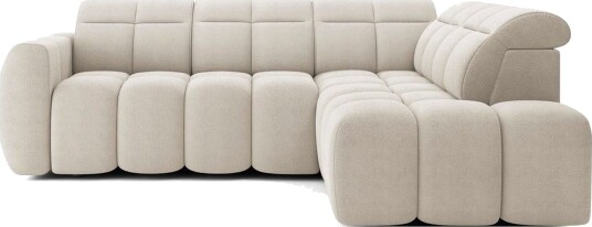 Hjørnesofa Eltap Flconn 258x208x107 cm Royal 18 Beige Høyre