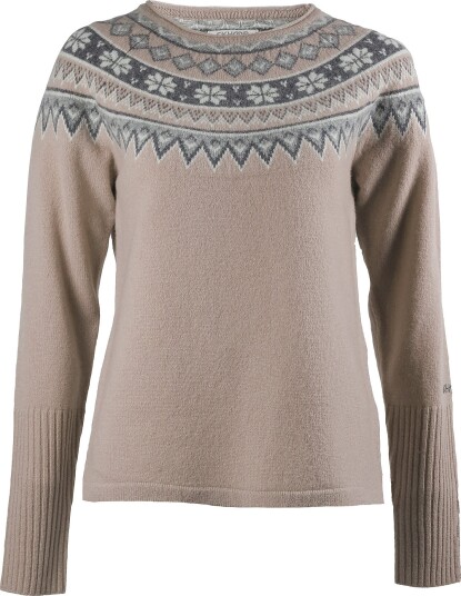 Skhoop Women's Scandinavian Sweater Walnut XL Skhoop Women's Scandinavian Sweater Walnut XL