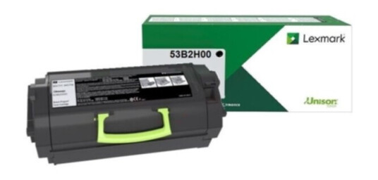 Lexmark 53B2X00 Lexmark 53B2X00 Tonerkassett svart 45.000 sider