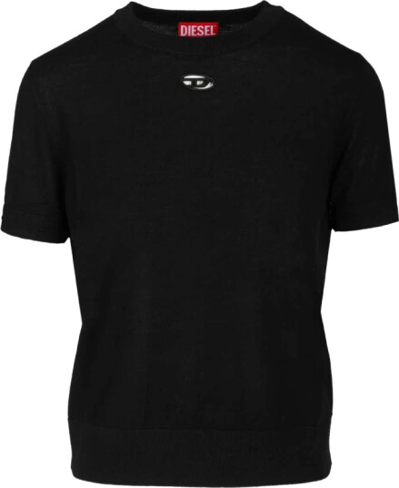 Diesel Dame Topper Svart M,