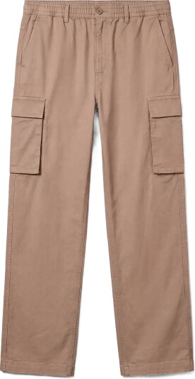 Calvin Klein Jeans Rlxd Strht Comfrt Ctn Cargo Pnt Beige S