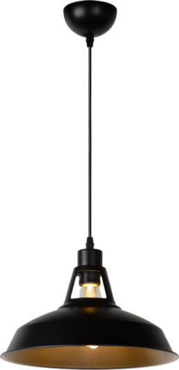 Lucide Brassy Bis Pendellampe Ø 31 cm E27 Sort