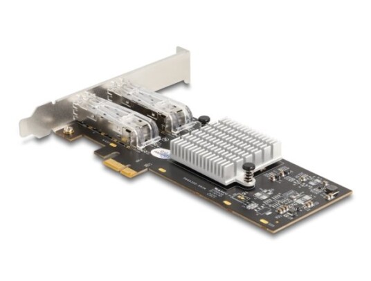 Delock Pci Express X1 Karte Zu 2 X Sfp Slot Gigabit Lan I350 Delock Pci Express X1 Karte Zu 2 X Sfp Slot Gigabit Lan I350