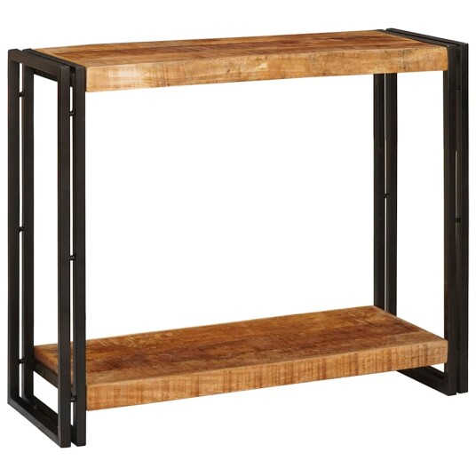 Konsollbord Brun 90 x 33 x 75 cm Heltre grovt mangotre