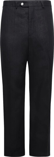 Oscar Jacobson Del S Trousers Black 50 Oscar Jacobson Del S Trousers Black 50