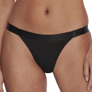 S by sloggi Truser x Rosie Woods Tiny Tanga Svart polyamid X-Small Dame S by sloggi Truser x Rosie Woods Tiny Tanga Svart polyamid X-Small Dame