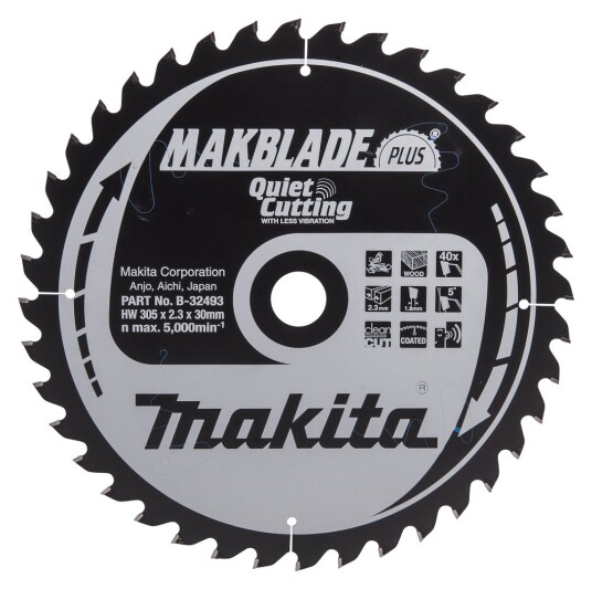 Makita Sirkelsagblad B 32493 305x30x40T