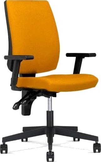 Kontorstol Taktik, Orange Med Armlæn Kontorstol Taktik, Orange Med Armlæn