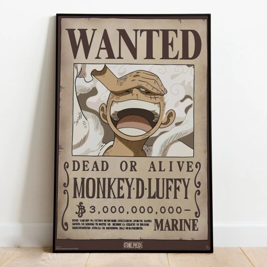 One Piece Plakat Wanted Luffy Wano - 91,5 x 61 cm