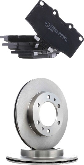 Bremseskiver og -klosser RIDEX 3405B2617
