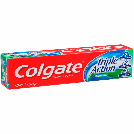 Colgate Tannkrem 125 ml Triple Action Original Mint