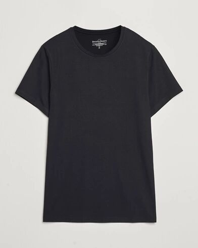 Bread & Boxers Tencel Crew Neck T-Shirt Black