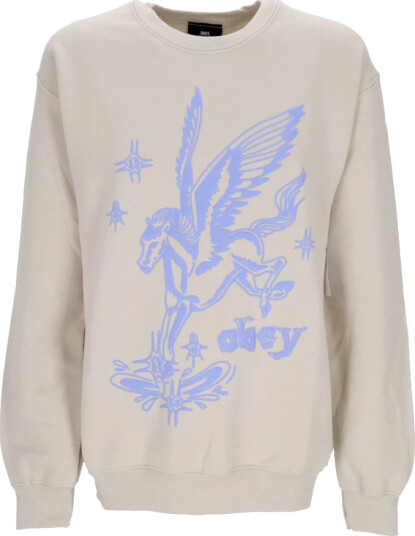 Obey Herre Gensere & Hettegensere Beige S,