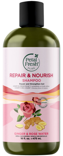 Petal Fresh Pure Ginger & Rosewater Shampoo 475 ml Petal Fresh Pure Ginger & Rosewater Shampoo 475 ml
