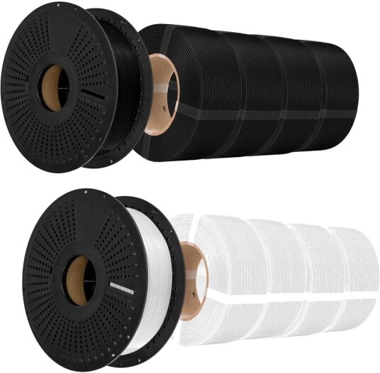 Polysmart PETG Super Pack 10 Ruller Black & White Hyper Speed