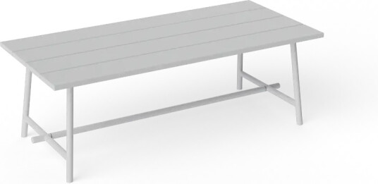 Fatboy Fred'S Spisebord 100x220 cm Light Grey Fatboy Fred'S Spisebord 100x220 cm Light Grey