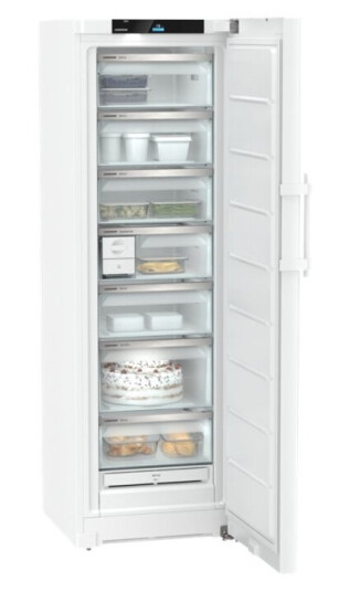 Liebherr Prime Fnd 525I Nofrost - Fryser - Stående - Wi-Fi - Bredde: 59.7 Cm - Dybde: 67.5 Cm - Høyde: 185.5 Cm - 277 Liter - Klasse D - Hvit Liebherr Prime Fnd 525I Nofrost - Fryser - Stående - Wi-Fi - Bredde: 59.7 Cm - Dybde: 67.5 Cm - Høyde: 185.5 Cm - 277 Liter - Klasse D - Hvit
