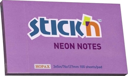 Notes Bnt Stick´N Lilla 127X76mm 12 Stk.