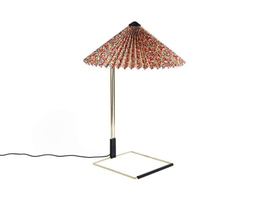 HAY Matin Bordlampe x Liberty S Polished Brass/Betsy Ann