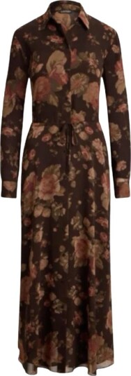 Ralph Lauren Dame Kjoler Brun M, Ralph Lauren Dame Kjoler Brun M,