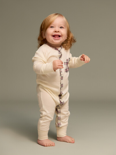 Twentyfour Dreamy Baby Pyjamas Hvit 68 Twentyfour Dreamy Baby Pyjamas Hvit 68
