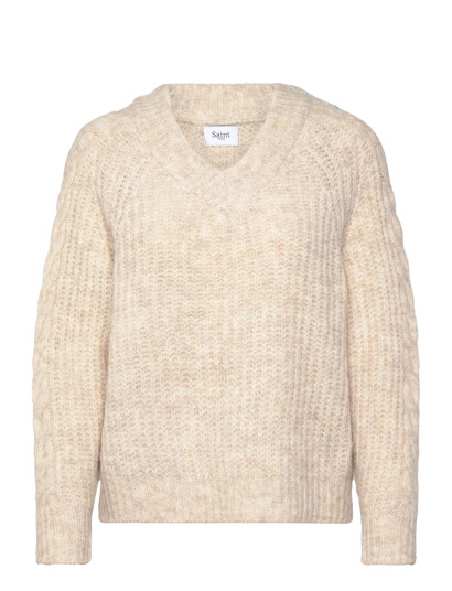 Saint Tropez Mandasz Pullover Cream XL