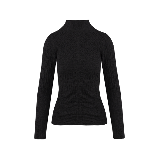 Hana Top Black S Cotton turtle neck longsleeve Hana Top Black S Cotton turtle neck longsleeve