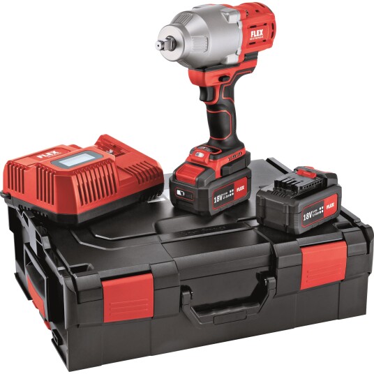 Flex Muttertrekker Med Batteri Og Lader Model IW 1 2 Tommer 950 18 0 EC 5 0