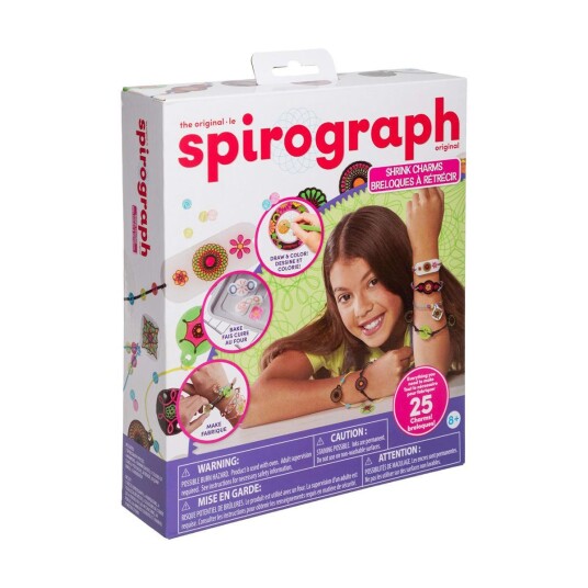 Spirograph Shrink Charms Set 33002165 Spirograph Shrink Charms Set 33002165