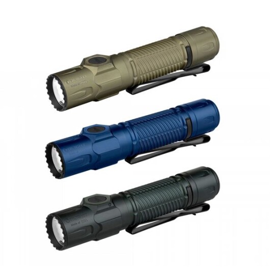 Lommelykt OLIGHT Warrior Ultra   2500 lm / 14 cm / Oppladbar Olivengrønn