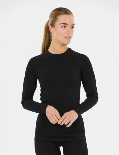 Athlecia Leray W Seamless Baselayer Set - Black - S/M