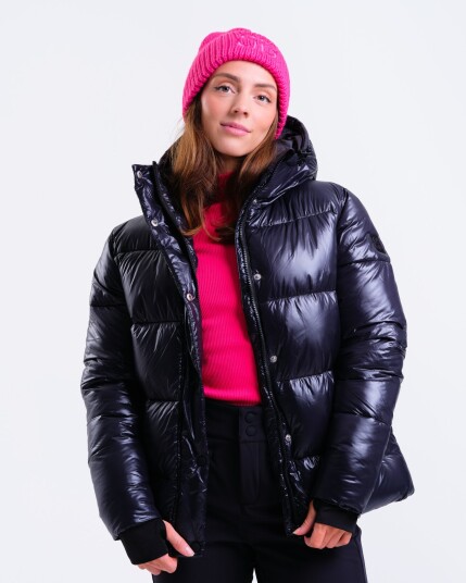 Bumpro Glow Oversized Puffer Jacket Black/Navy S Bumpro Glow Oversized Puffer Jacket Black/Navy S