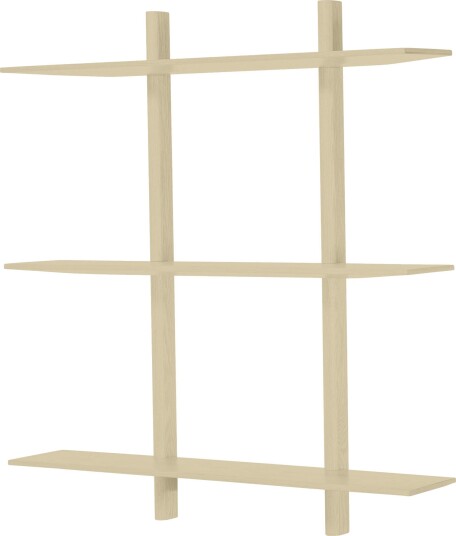 Muubs Noir vegghylle 90x100 cm, light ivory