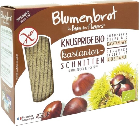 Sarrasin kastanje knekkebrød glutenfri 150 gr Sarrasin kastanje knekkebrød glutenfri 150 gr
