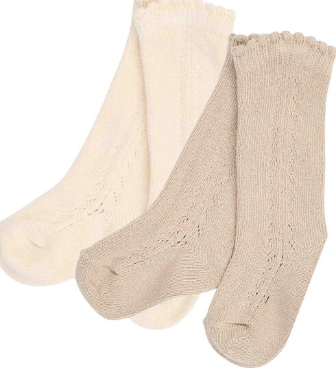 Müsli Knee Socks 2 Pack WALNUT/ OAT 690000367 29/32 Müsli Knee Socks 2 Pack WALNUT/ OAT 690000367 29/32