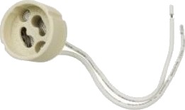 Maclean Tilkoblingsuttak Gu10 Keramisk Stikkontakt Maclean Energy Mce428 250V~ Merkestrøm 2A Kabellengde 14Cm