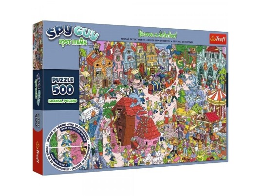 Trefl Puslespill 500 Stykker Spy Guy Lost Items Gdańsk Polen