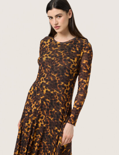 Soaked in Luxury Slkerrie Arine Dress - Brown - L