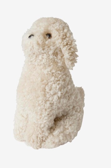 Skinnwille Snowy I Saueskinn Curly Hvit Skinnwille Snowy I Saueskinn Curly Hvit