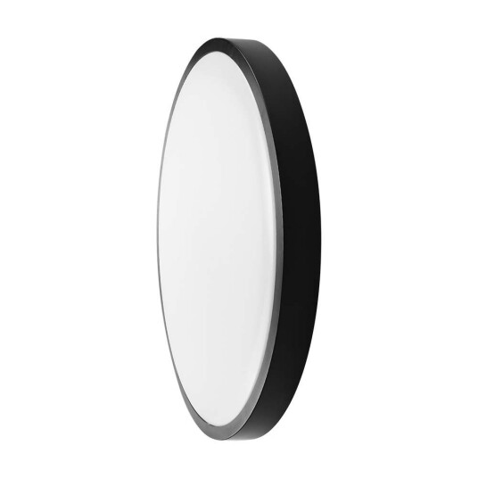 V Tac 24W LED taklampe Ø29,5cm IP44 svart kant inkl. lyskilde Kulør : Nøytral V Tac 24W LED taklampe Ø29,5cm IP44 svart kant inkl. lyskilde Kulør : Nøytral
