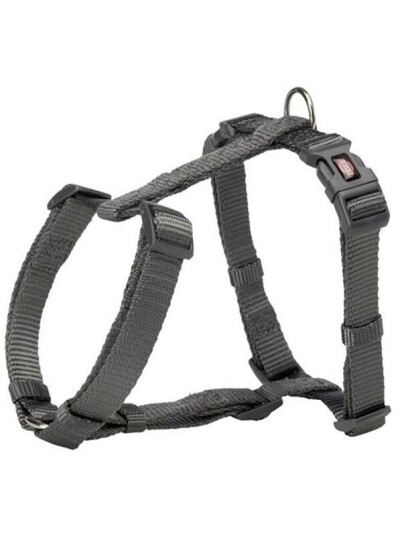 Trixie Premium H-harness L: 6087 cm/25 mm graphite