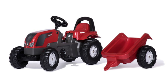 Rolly Toys RollyKid Valtra Traktor med tilhenger 12527 Rolly Toys RollyKid Valtra Traktor med tilhenger 12527
